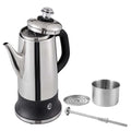 12-Cup Stainless Steel Electric Percolator Coffee Maker H2910