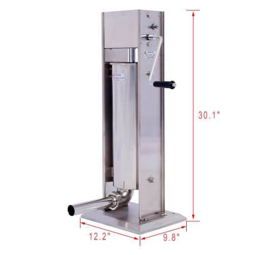 Stainless Steel 15LB Sausage Stuffer M2940