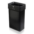 Slim Open Top Stainless Steel Trash Can, Matte Black, 13 Gal / 50L R1324