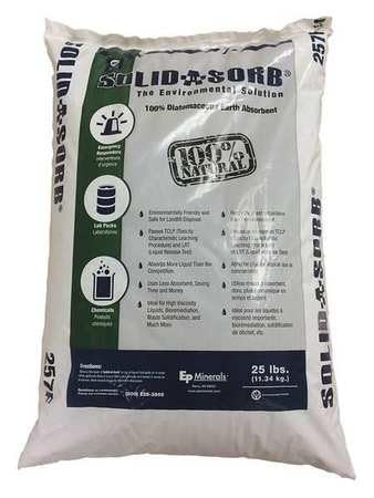 25 lb Diatomaceous Earth Absorbent U998