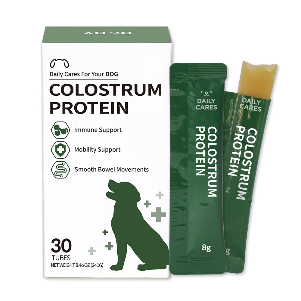 Colostrum Whey Protein Dog Supplement 30 Tubes U439353