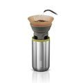 Portable Stainless Steel Drip Coffee Maker with 10 Cone Paper Filters D186997