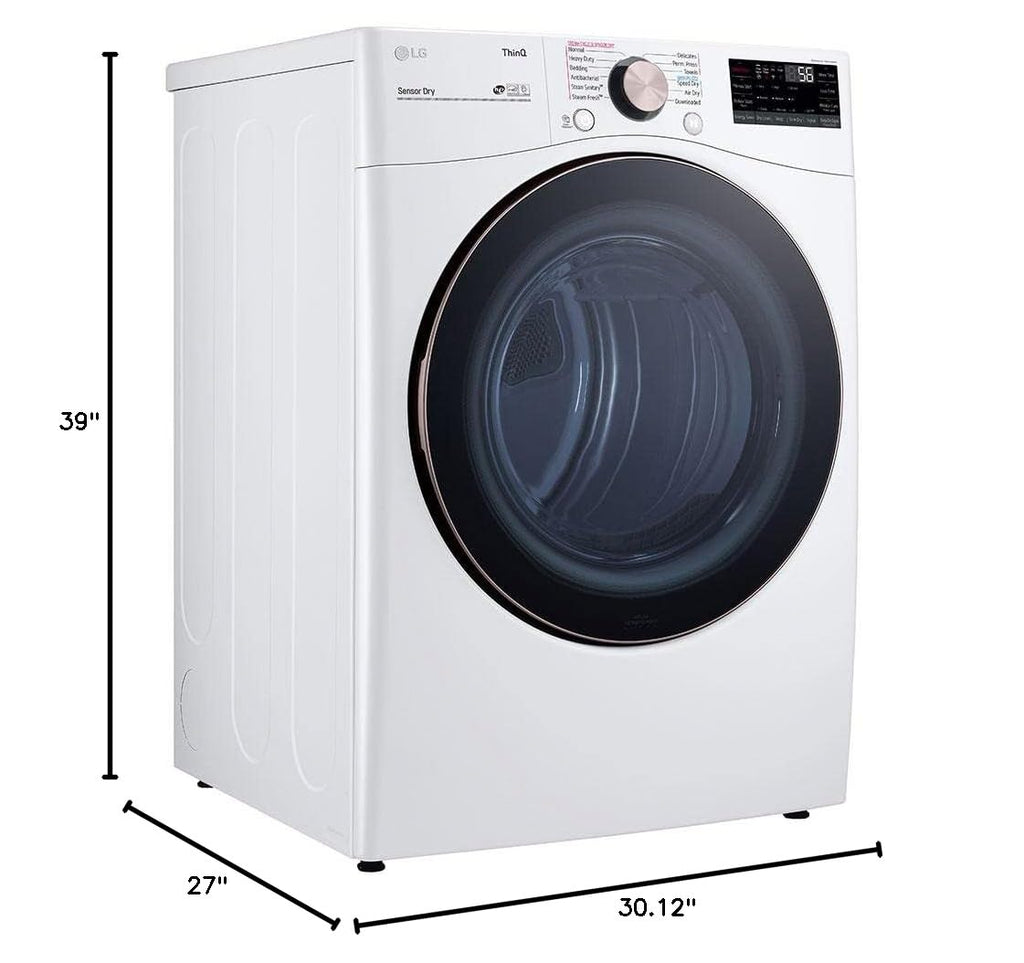 7.4 Cu. Ft. Vented Electric Dryer in White D877
