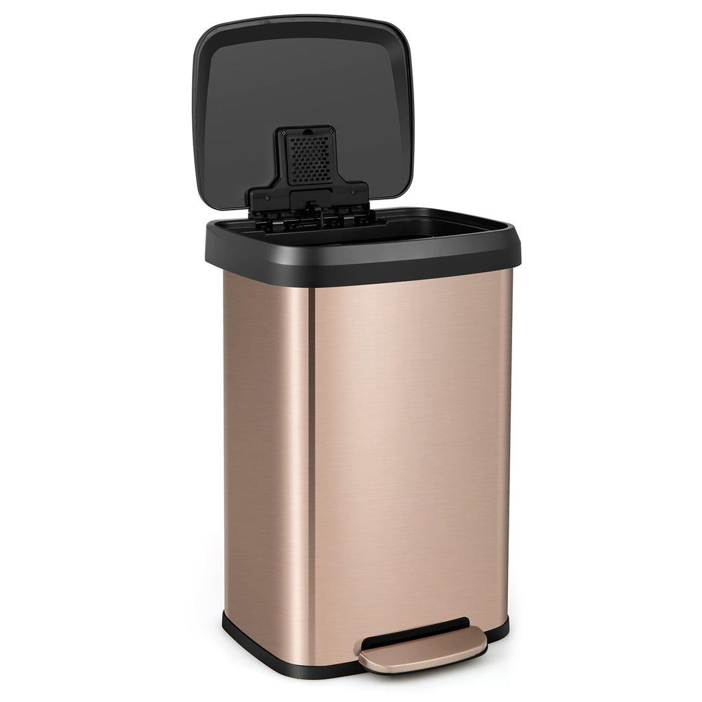 50L Stainless Steel Recycling Pedal Bin P504816
