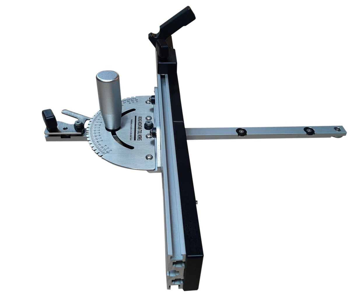 27 Position Precision Miter Gauge with Box Joint Fence and Stop S52655
