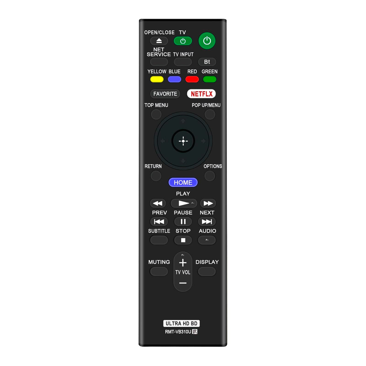 Replacement DVD Player Remote U83395