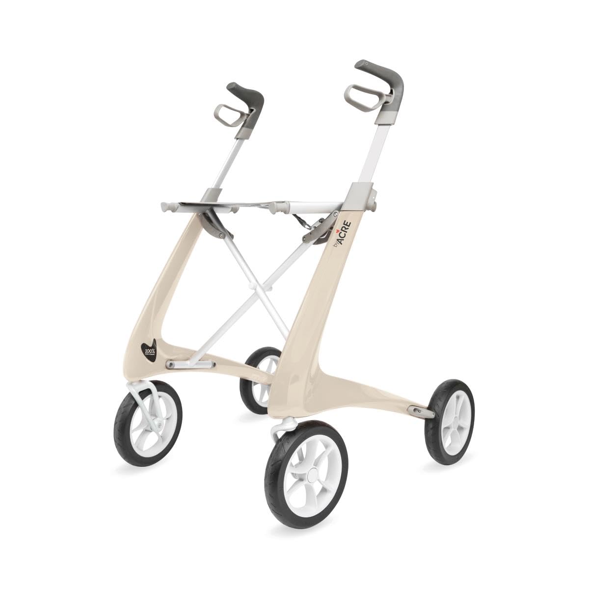 Carbon Ultralight Rollator Walker with Organizer Bag T305