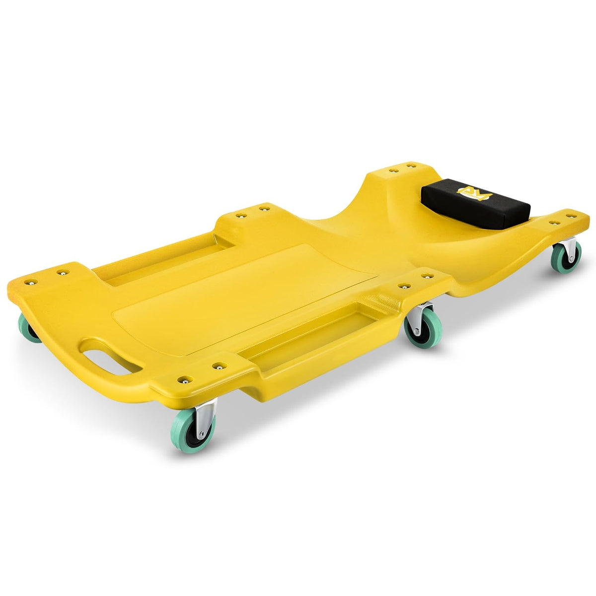 40 Inch Rolling Garage Creeper with Padded Headrest Y26657