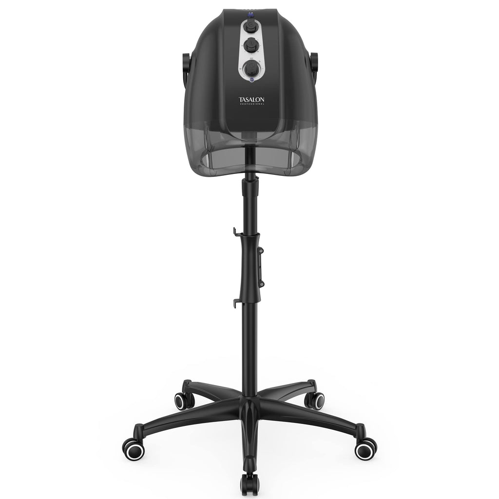 Gray Ionic Hooded Hair Dryer with 3 Temperature Settings T6501