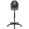 Gray Ionic Hooded Hair Dryer with 3 Temperature Settings T6501