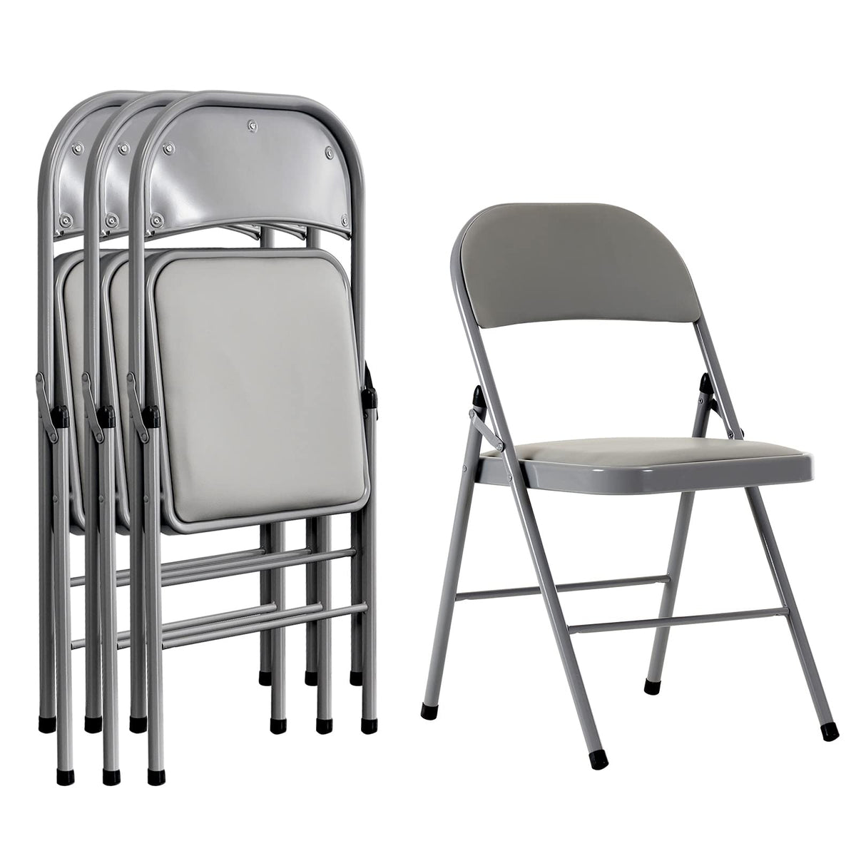 Foldable Iron PVC Chairs M5532