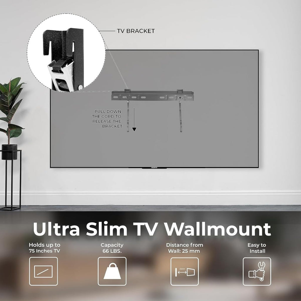 32" Smart TV with Wall Mount X4154