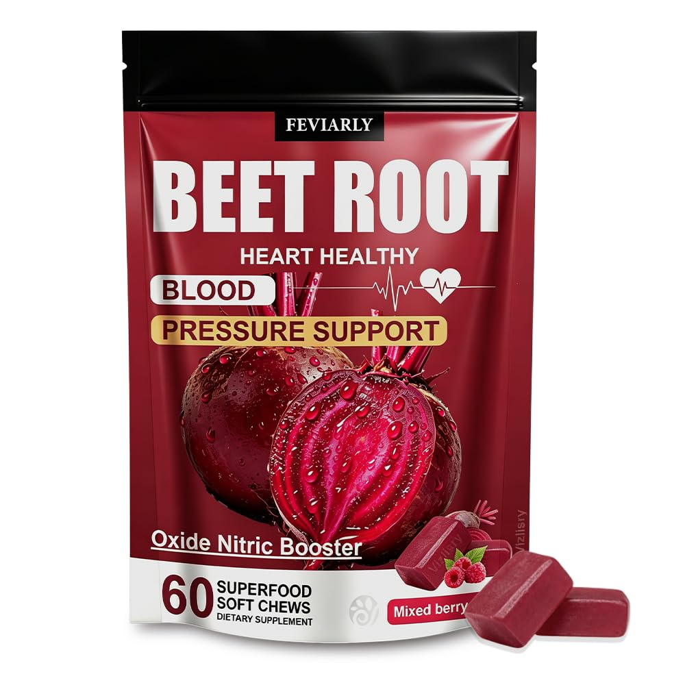 Beet Root Soft Chews 60 Count F7533