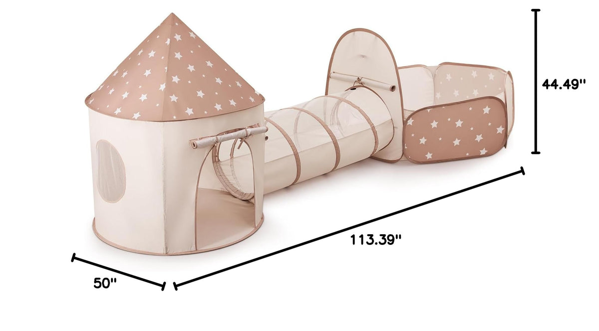 Kids Tent with Crawl Tunnel and Ball Pit A182