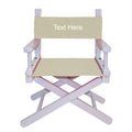 White Frame Toddler's Directors Chair I589551