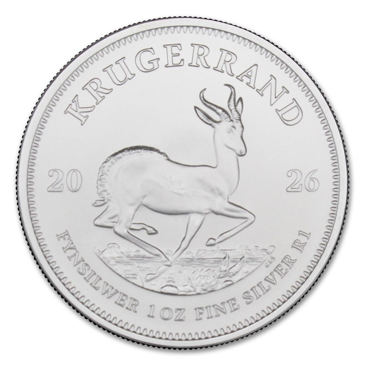 1 oz South African Silver Krugerrand Coin O92962