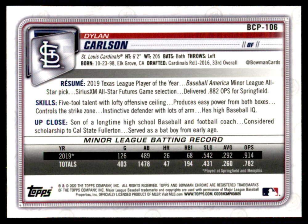 Baseball Cards G258
