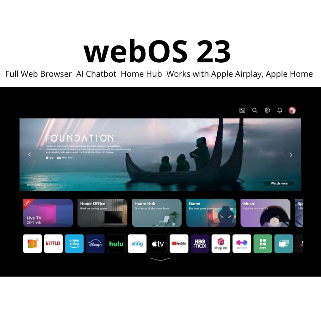 32" Smart TV with Wall Mount X4154