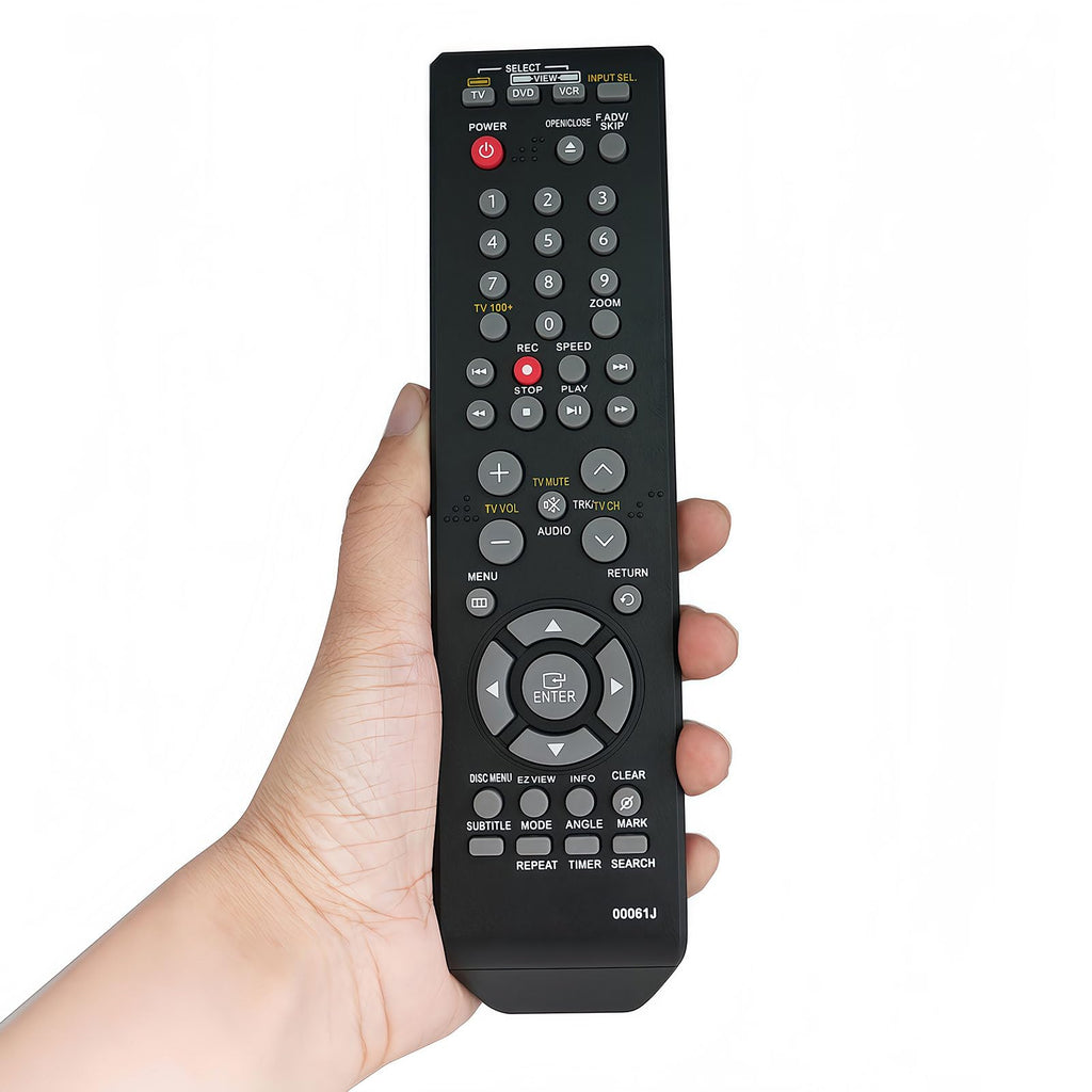 Replacement Remote Control for DVD VCR Combo Player Recorder D117849