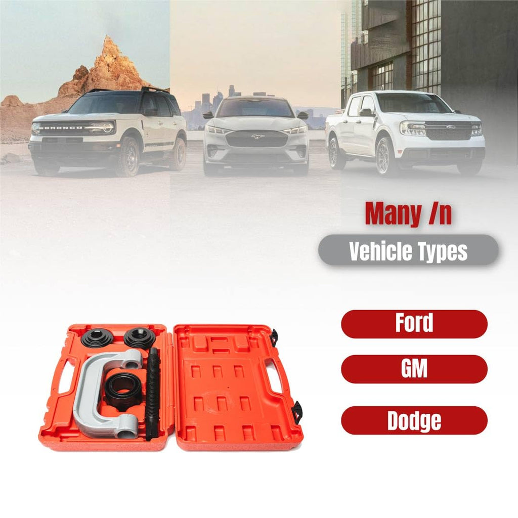 21-Piece Heavy Duty Forged Steel Ball Joint Press Kit D20927