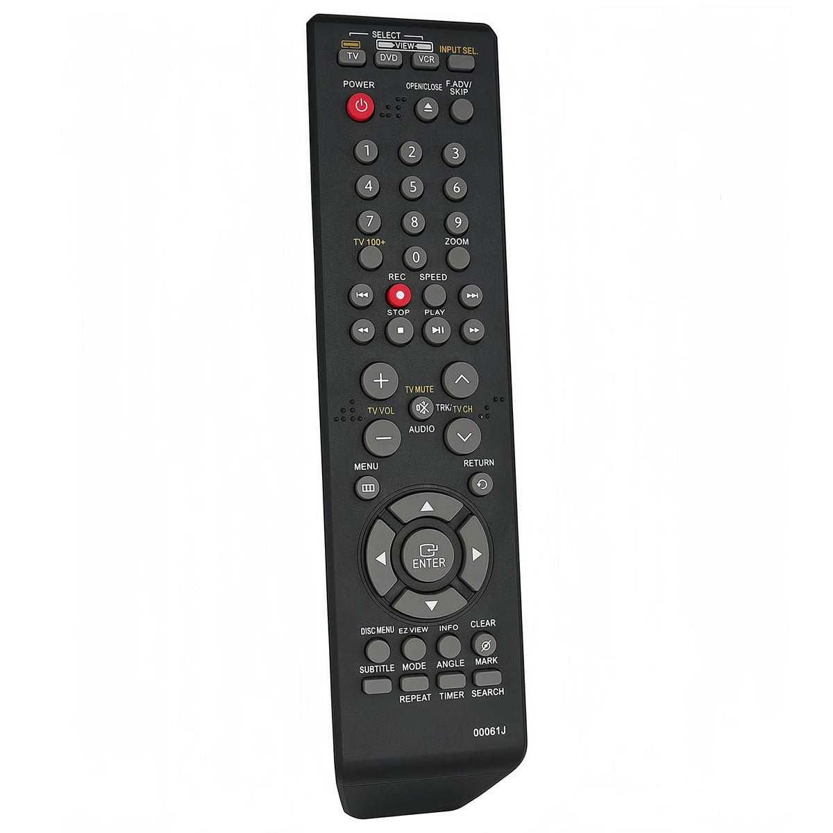 Replacement Remote Control for DVD VCR Combo Player Recorder D117849