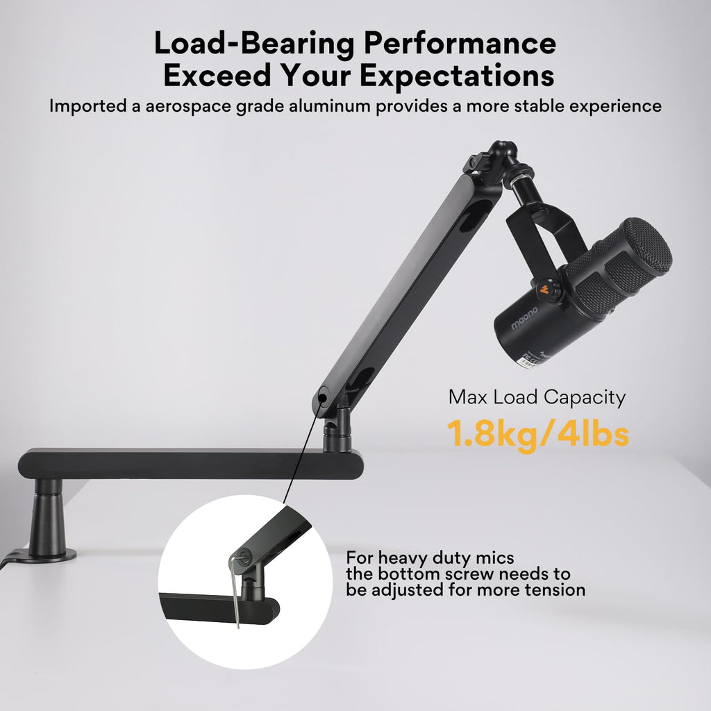 Wireless Gaming Microphone with Boom Arm M51070