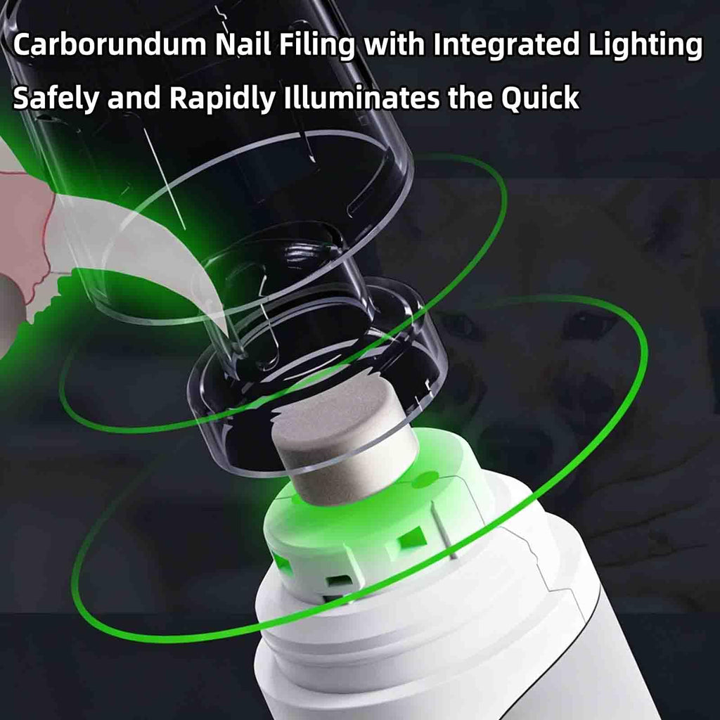 Electric Nail Clipper for Dogs Cats 2-in-1 USB Rechargeable K486