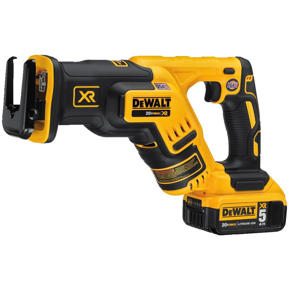 20V MAX XR Compact Reciprocating Saw and 6 Pieces Reciprocating Saw Blades Set R811