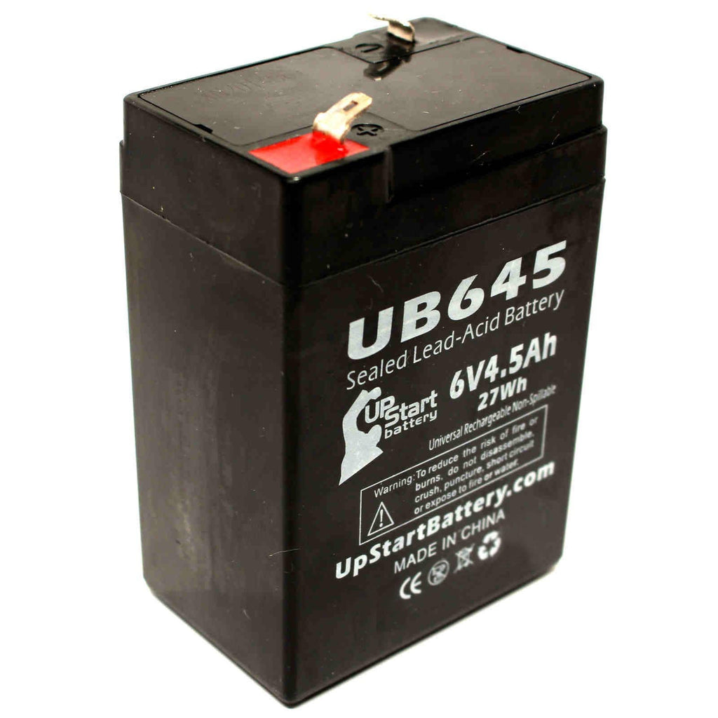 6V 4.5Ah Sealed Lead Acid AGM SLA Battery A847