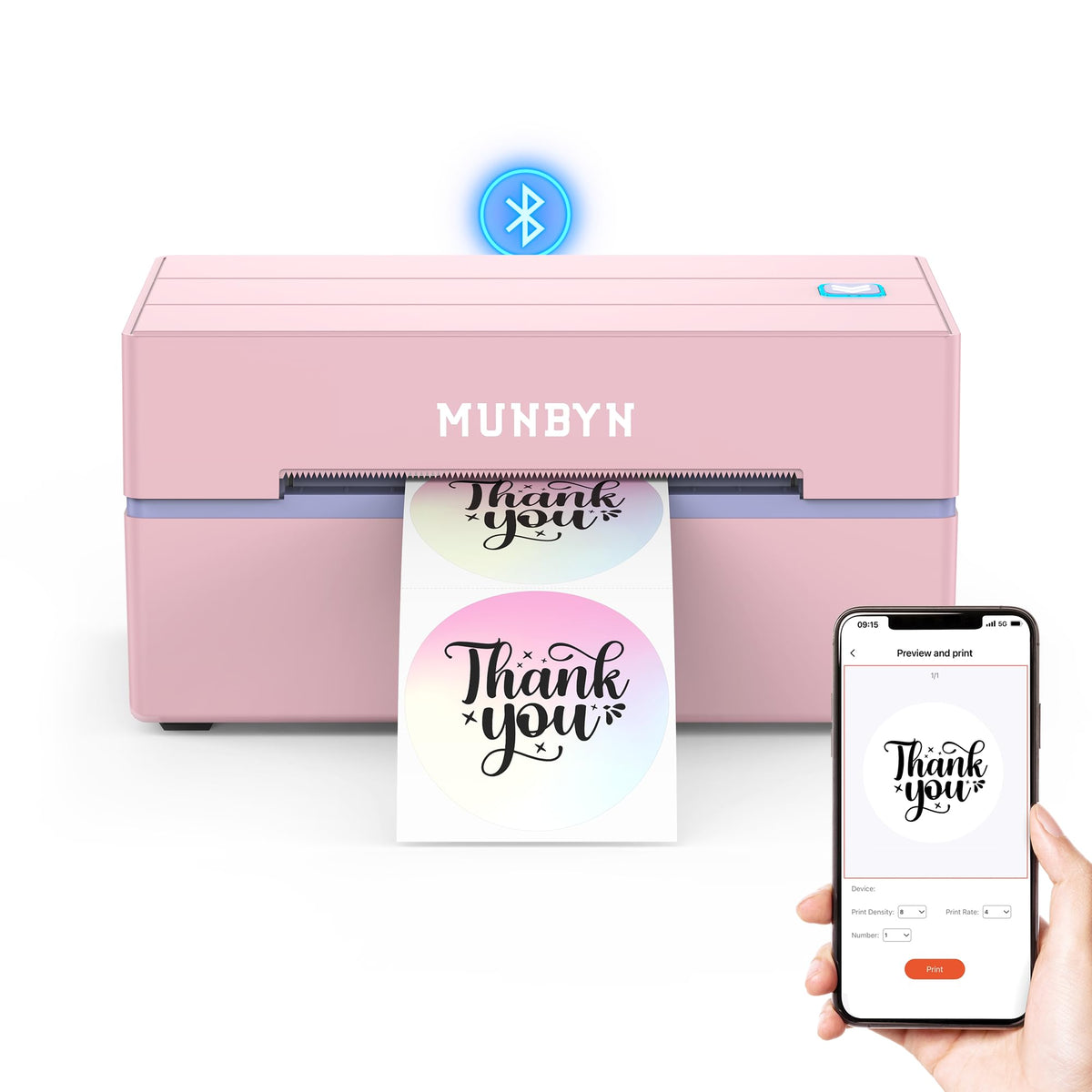 Bluetooth Thermal Label Printer R788