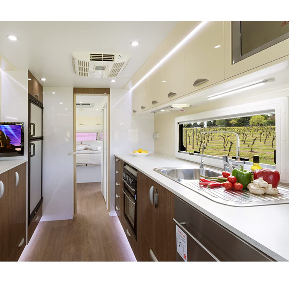 12volt DC LED Under Cabinet Strip Light, Warm White, with Switch, 23.6 inch E384