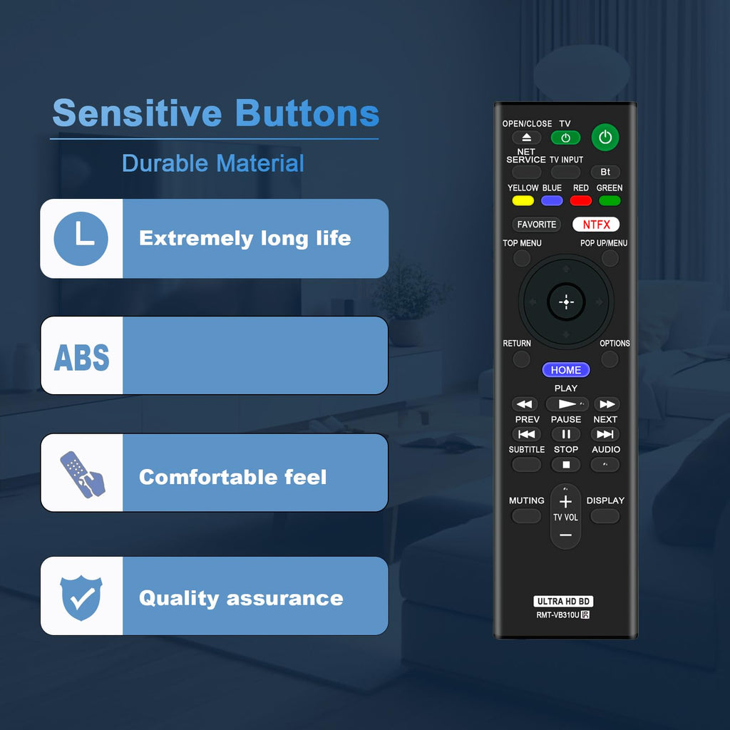 Replacement DVD Player Remote U83395