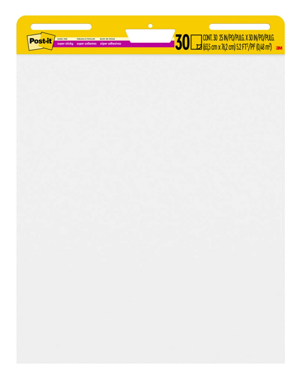 White Easel Pad, 4 Pads W85721