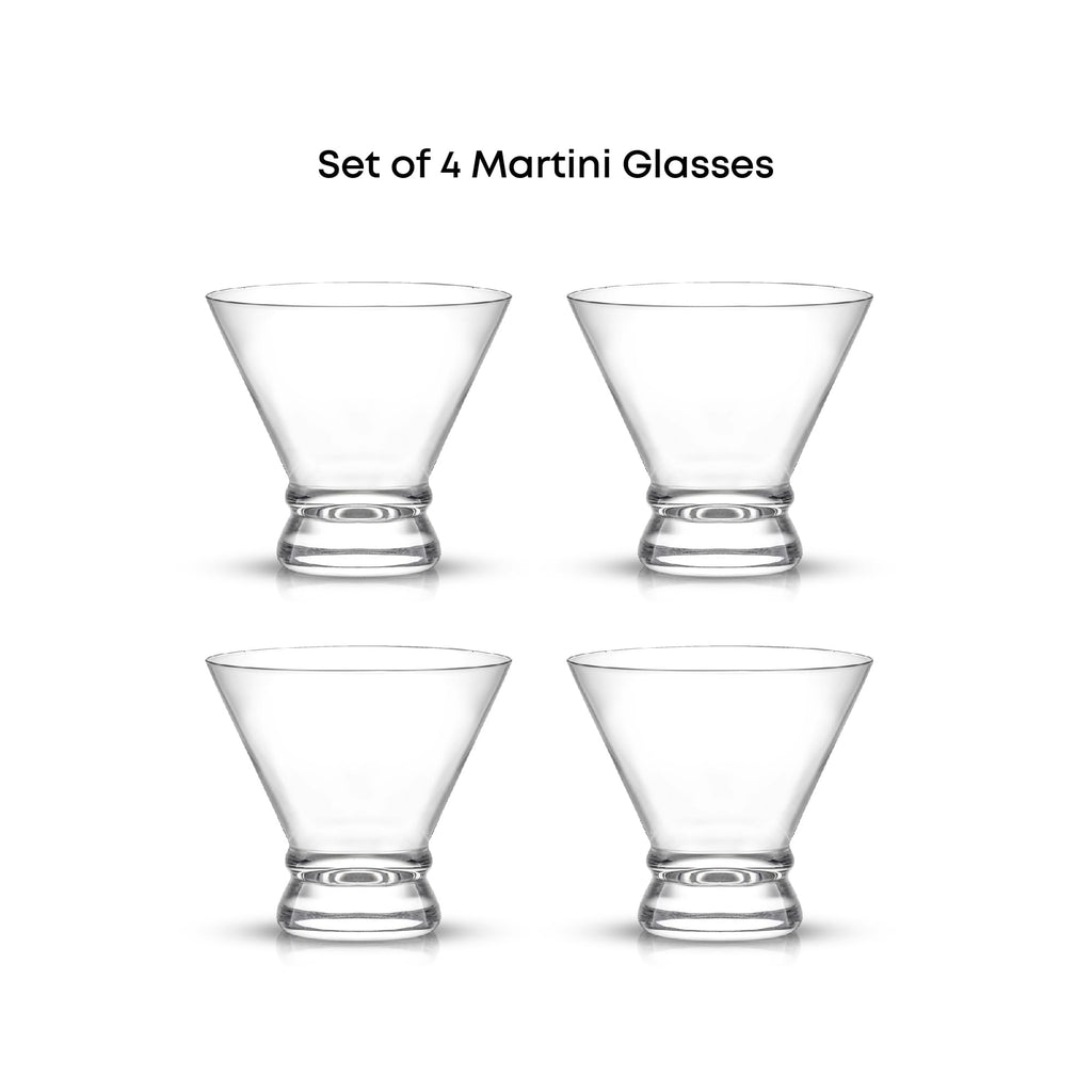 Stemless Martini Glasses Set of 4 U42081