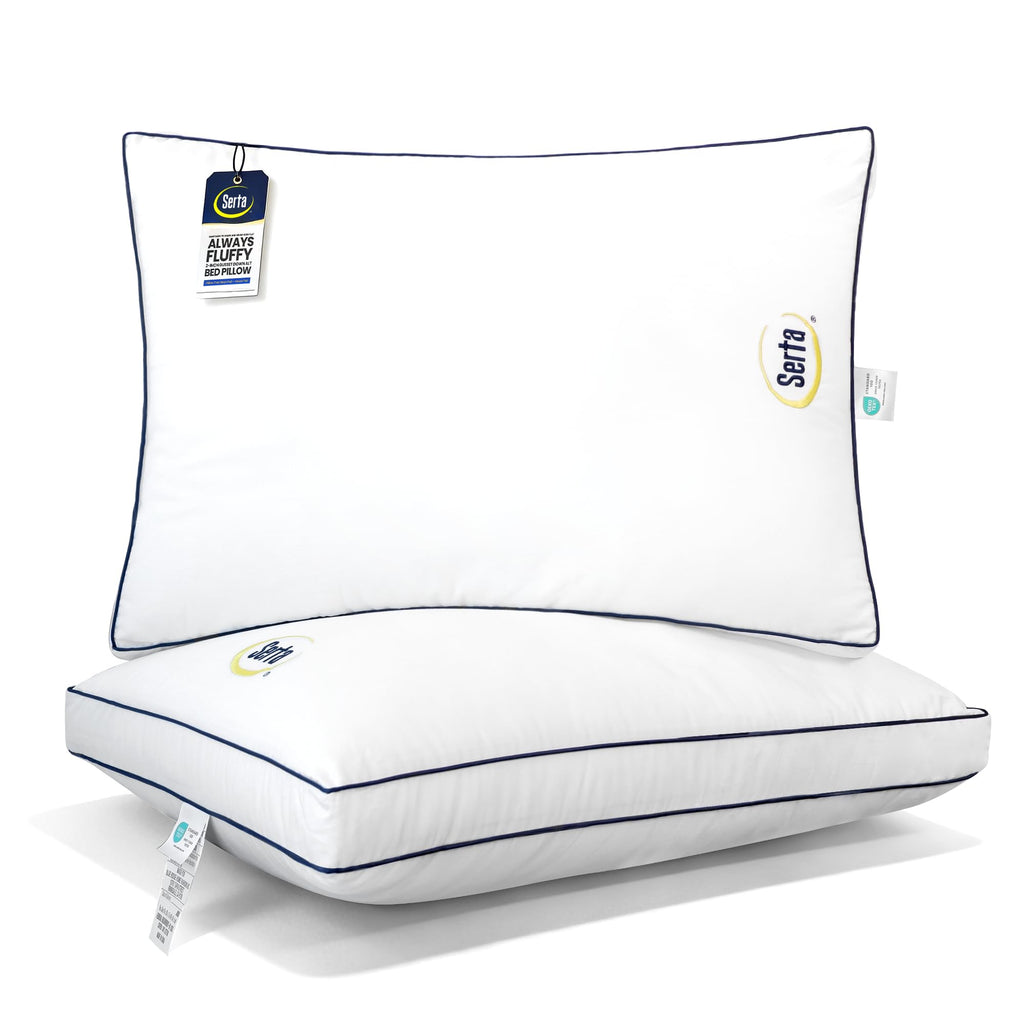 Queen Size Set of 2 Bed Pillows D324