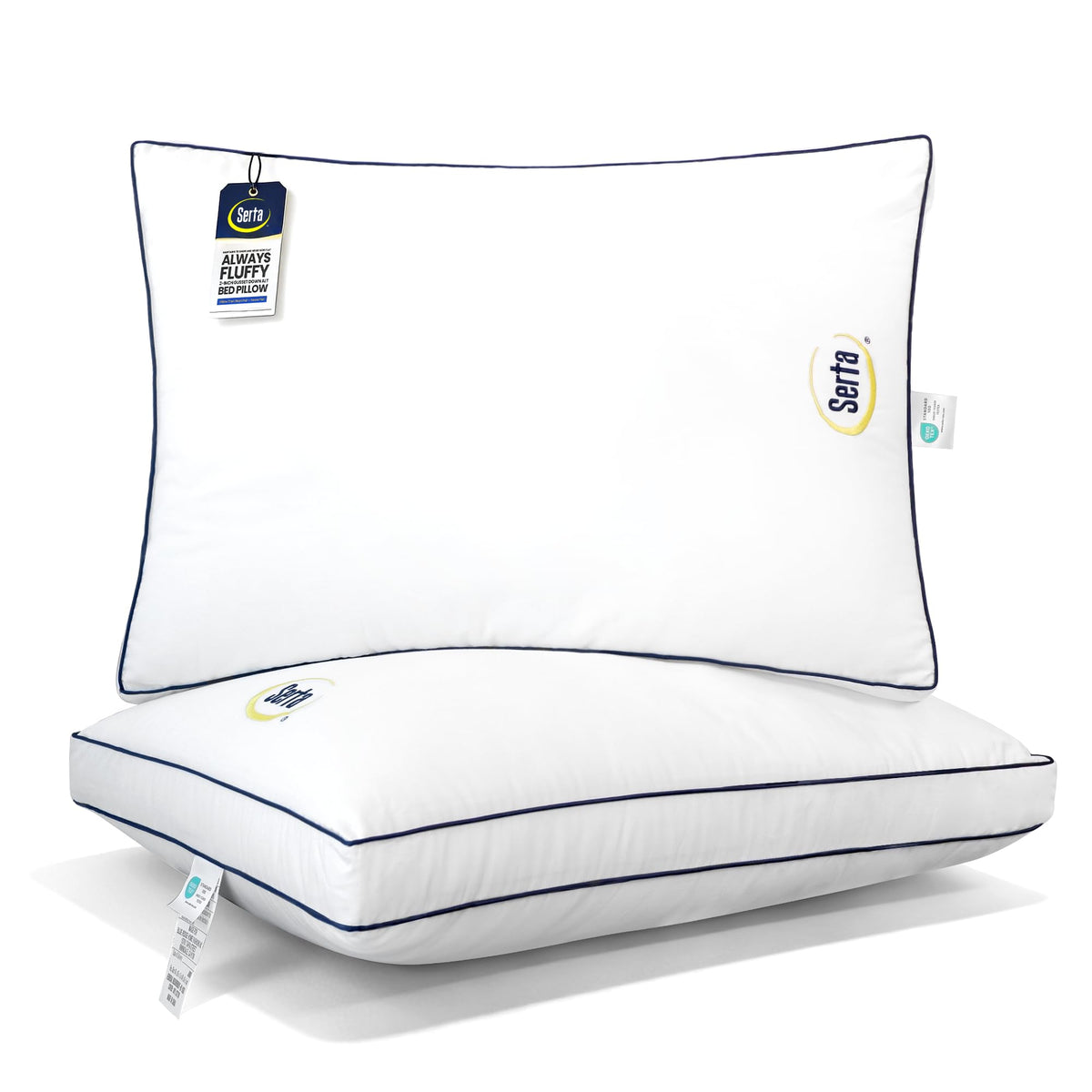 Queen Size Set of 2 Bed Pillows D324