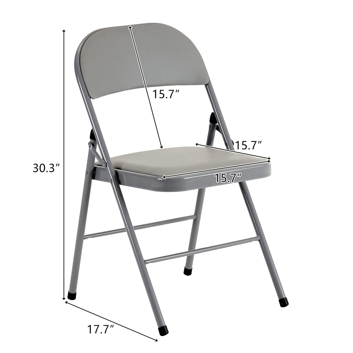 Foldable Iron PVC Chairs M5532