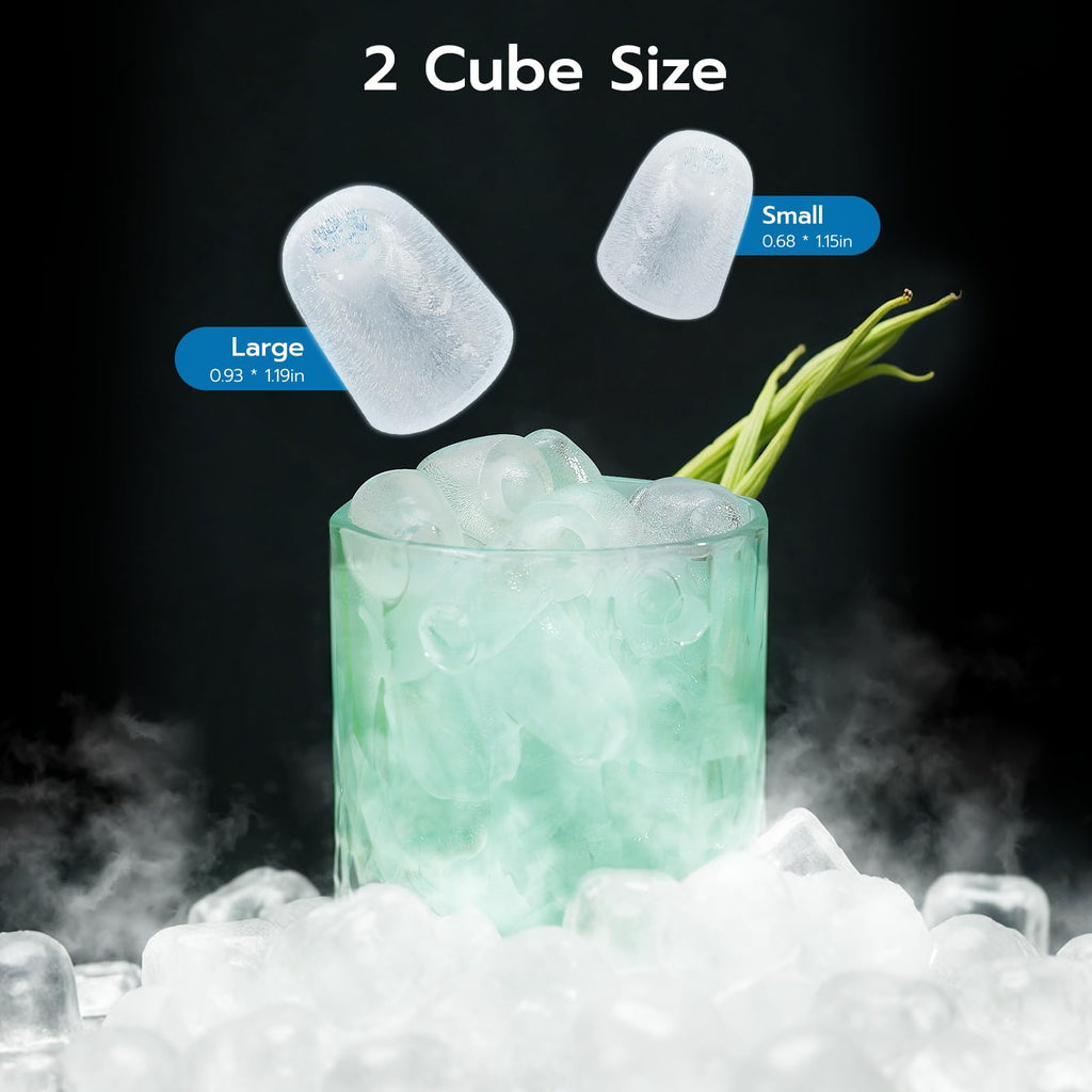 Black 26Lbs/24H Countertop Ice Maker U10103