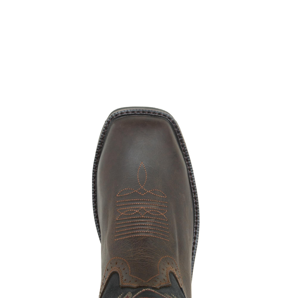 Waterproof Steel Toe Square Toe 10in Wellington Work Boot V396