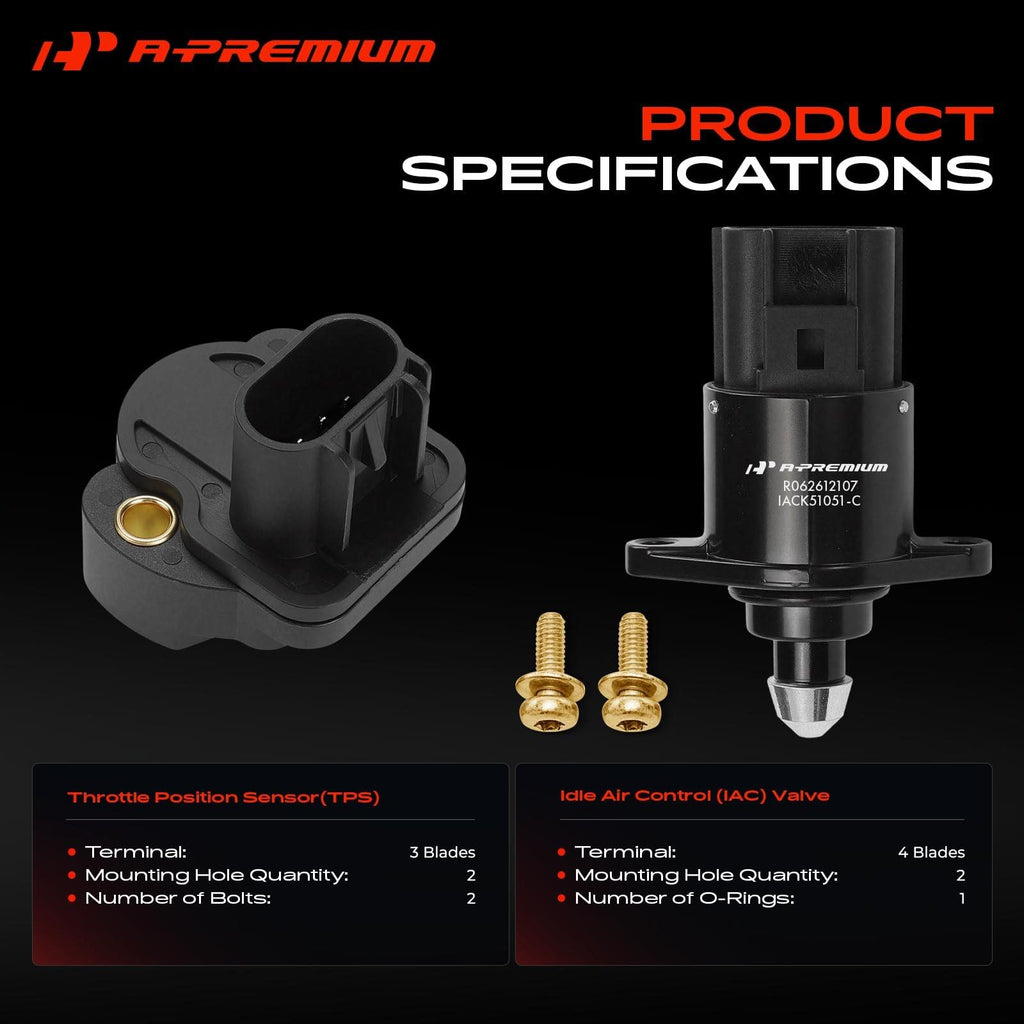 Idle Air Control Valve + Throttle Position Sensor Z17438