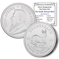 1 oz South African Silver Krugerrand Coin O92962