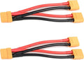 2-Pack XT90 Parallel Battery Connector Cable 12AWG J655744