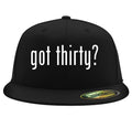 Flat Bill Fitted Hat T337