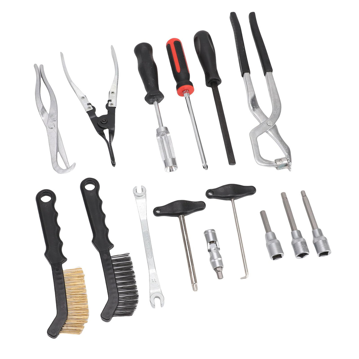 Brake Drum and Disc Tool Kit with Spring Pliers D54128