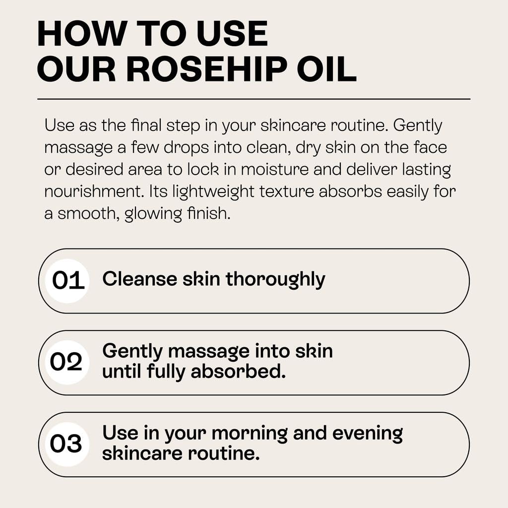 Cold-Pressed Unrefined Rosehip Seed Oil 1 oz S587351