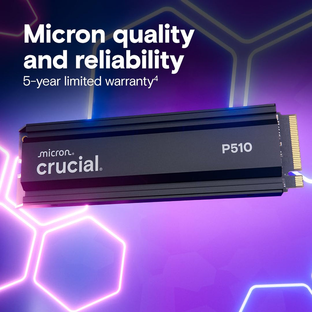 PCIe Gen5 NVMe 2TB SSD with Heatsink H323954