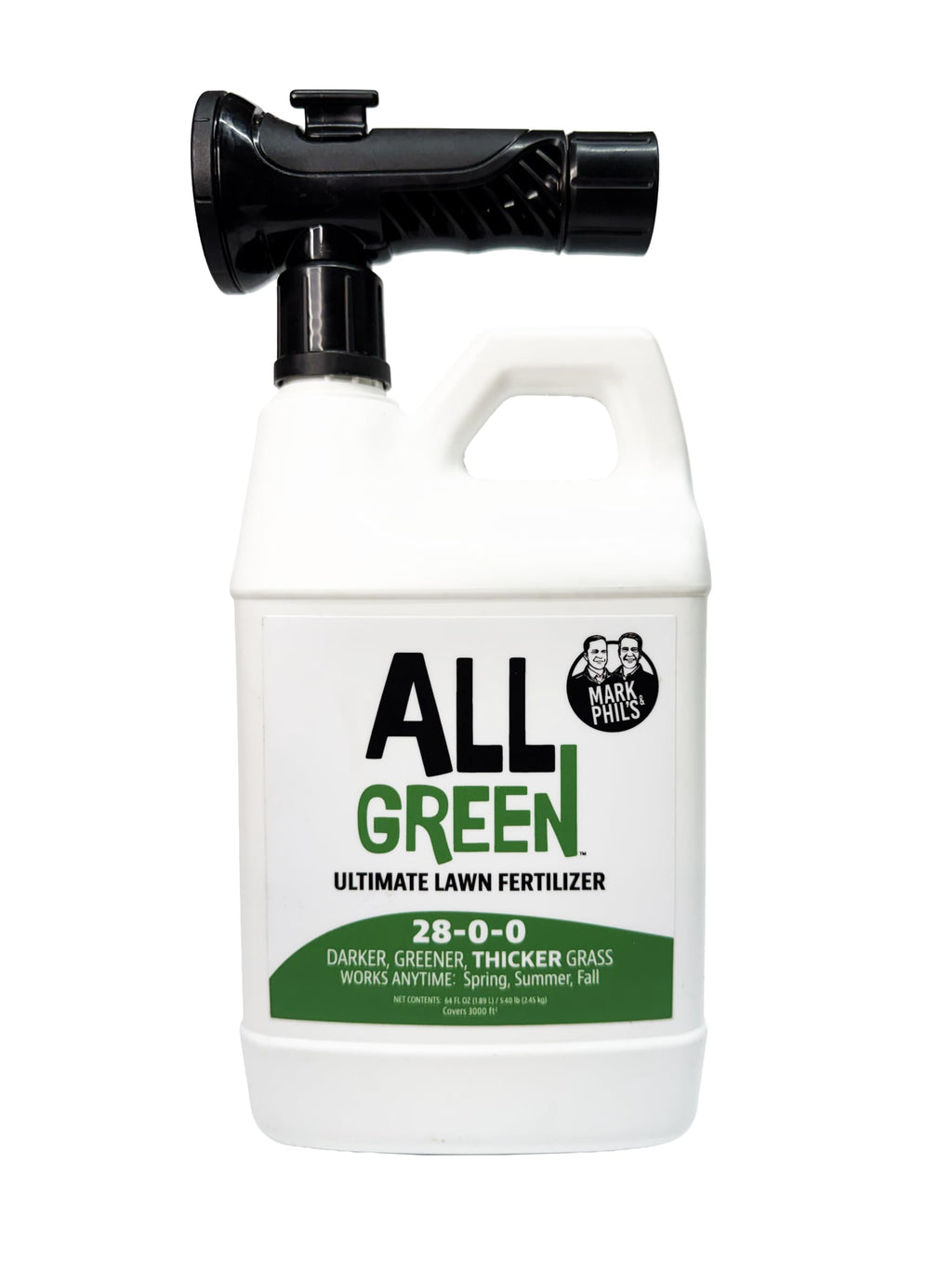 Liquid Lawn Fertilizer 28-0-0 64 oz Hose End Sprayer S3737