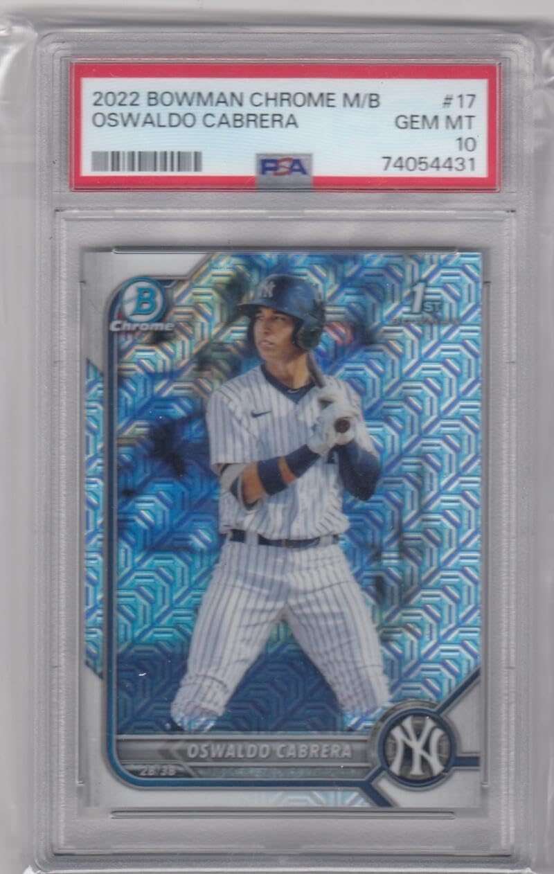 2022 Bowman Chrome Mega Box Mojo Refractor Baseball Trading Card C2625