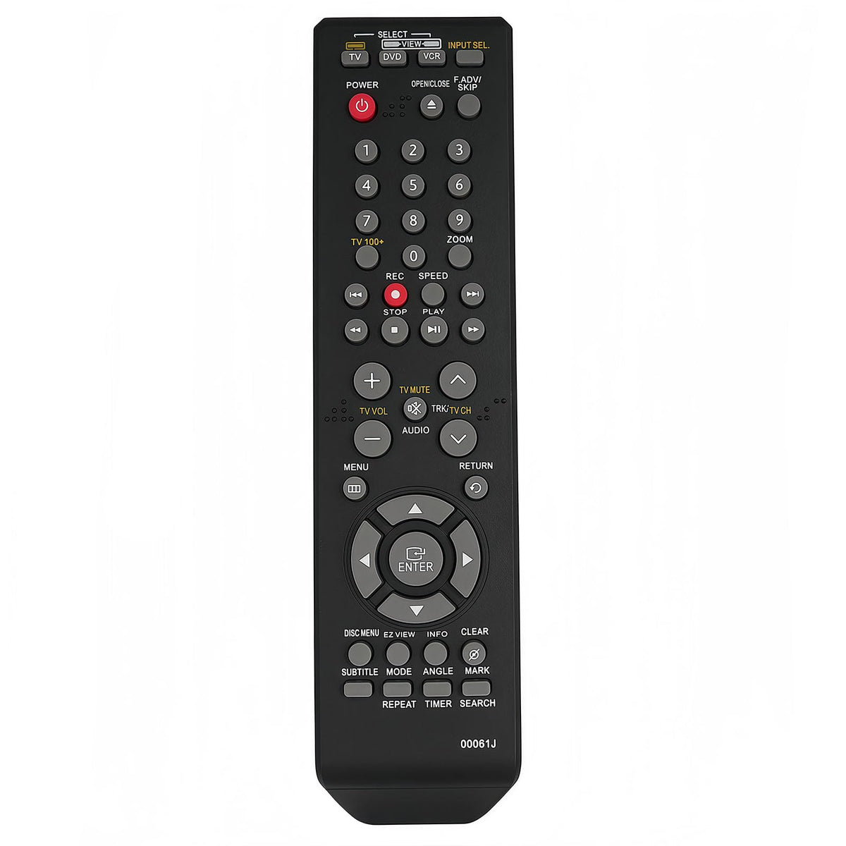 Replacement Remote Control for DVD VCR Combo Player Recorder D117849