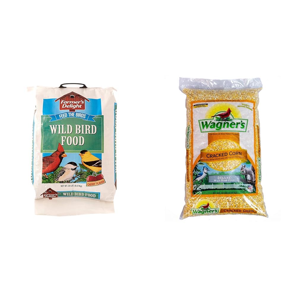 20-Pound Wild Bird Food and 10-Pound Cracked Corn D330768